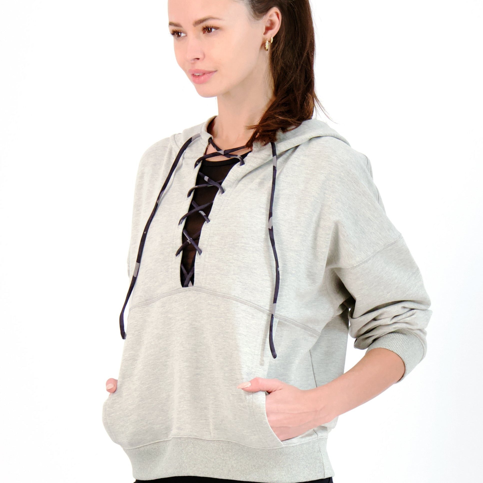 women hoodie with front pockets USA